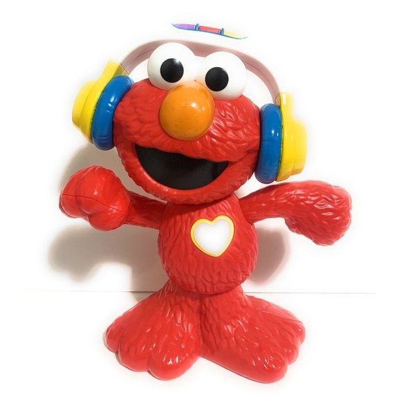 Sesame Street Let's Dance Elmo 12-inch Elmo Toy Sings and Dances SEE VIDEO! - Picture 1 of 7